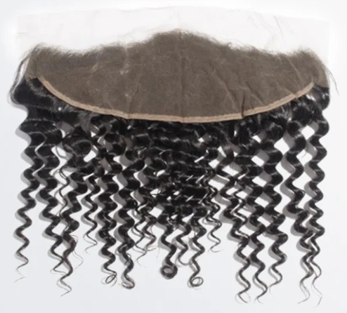 Deep Curly Frontal 1B 13" x 4"