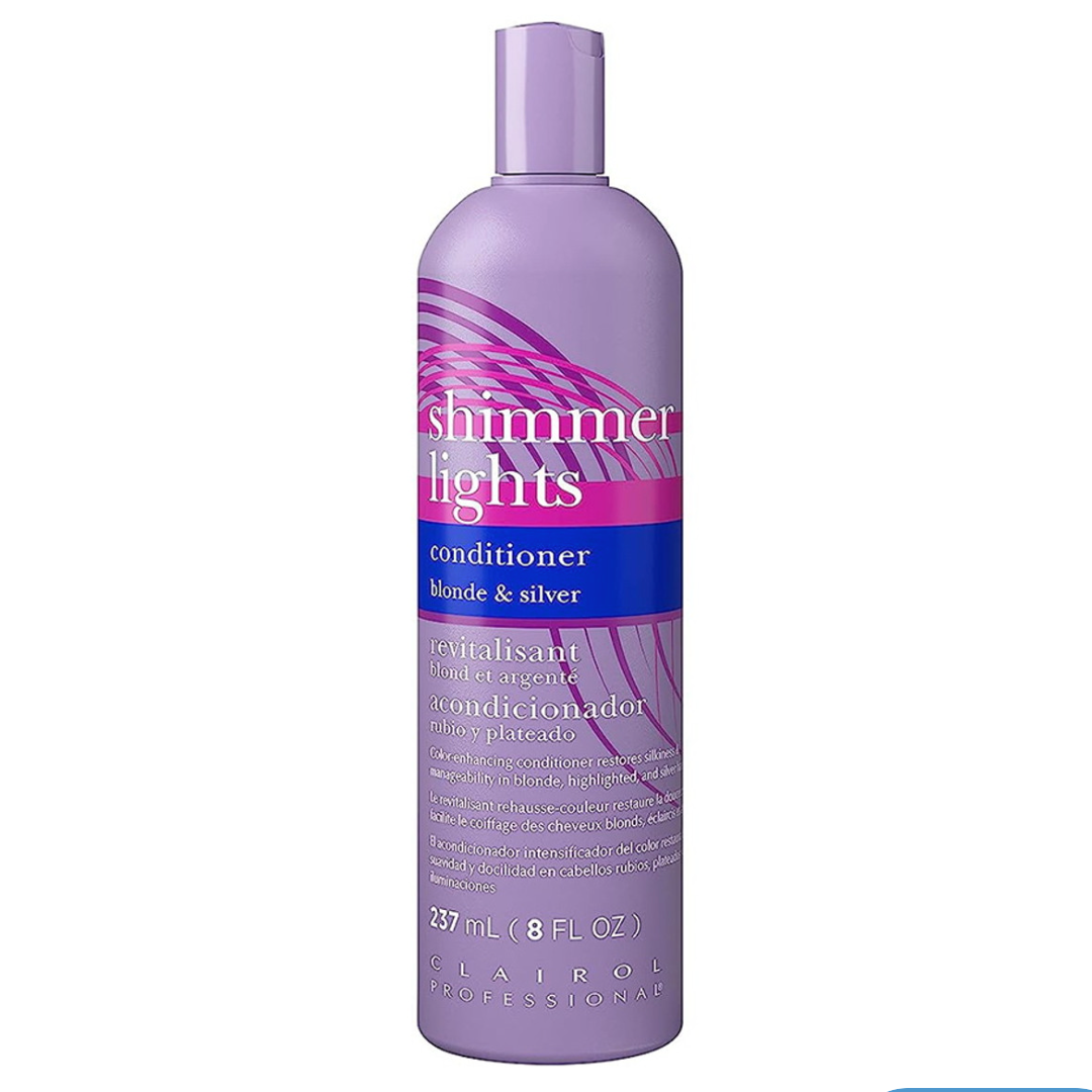 Clairol Professional Shimmer Lights Conditioner for Blonde and Silver Hair