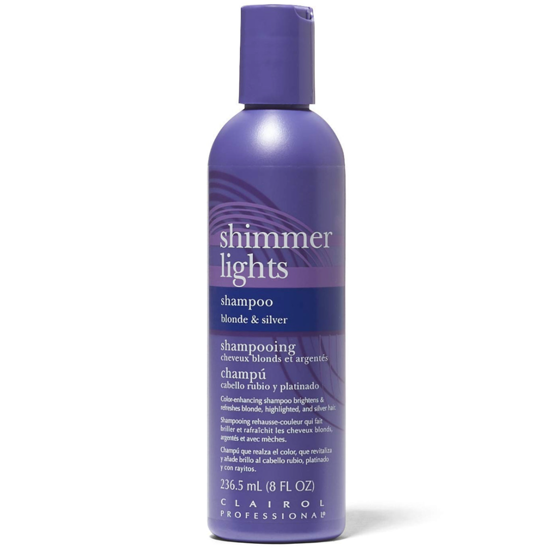 Clairol Professional Shimmer Lights Shampoo Blonde and Silver