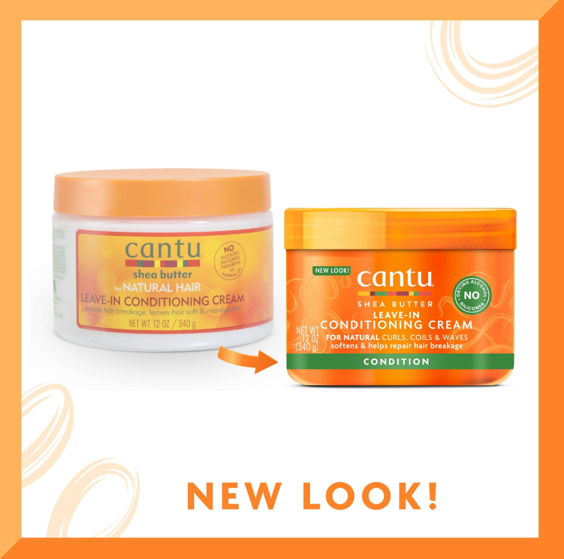 Cantu Shea Butter Leave-In Conditioning Cream