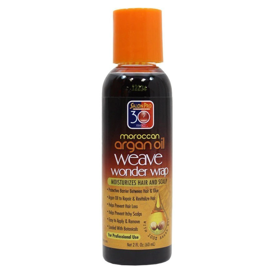 Salon Pro 30 Sec Moroccan Argan Oil Weave Wonder Wrap Moisturizes Hair And Scalp