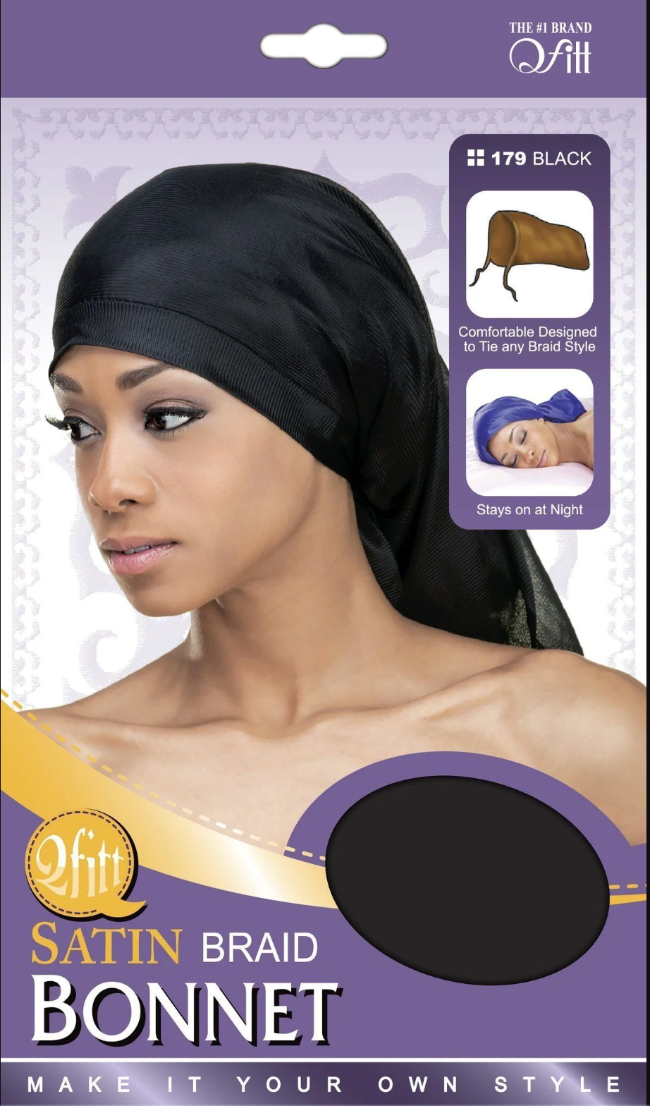 #179 Satin Braid Bonnet