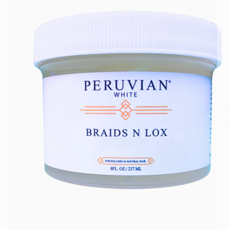 Peruvian White Braids n Lox