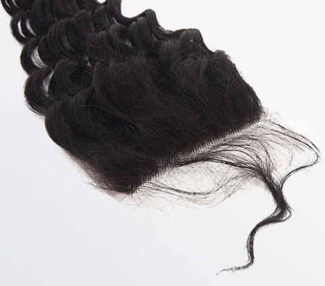 Deep Wave Transparent Lace Closure 4" x 4"