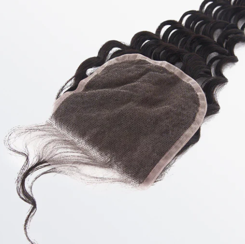 Deep Wave Transparent Lace Closure 4" x 4"