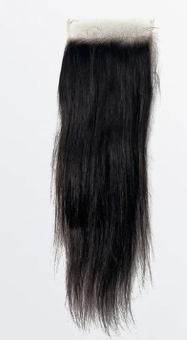 Straight Transparent Lace Closure 5" x 5"