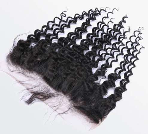 Deep Curly Frontal 1B 13" x 4"