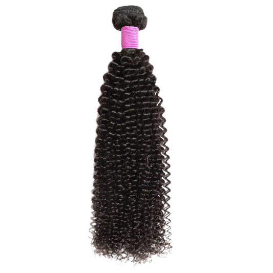 Kinky Curly Luxury Virgin Hair #1B Natural Black