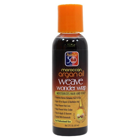 Salon Pro 30 Sec Moroccan Argan Oil Weave Wonder Wrap Moisturizes Hair And Scalp