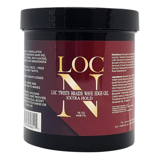 Loc N Twists Braids Wave Edge Gel Extra Hold