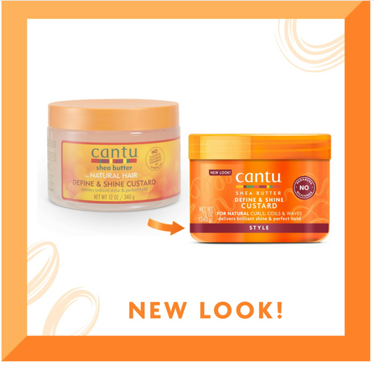 Cantu Shea Butter Define And Shine Custard For Natural Hair